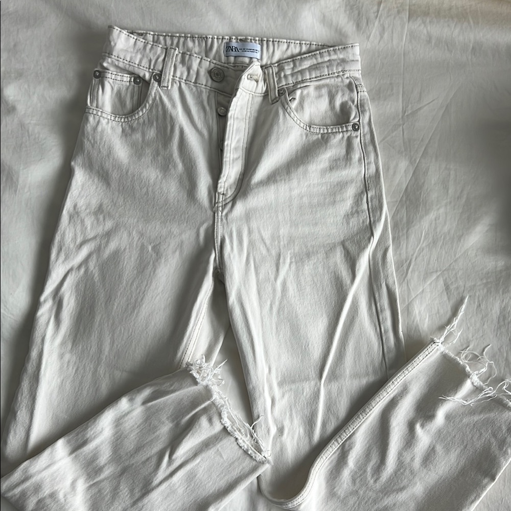 White Denim Jeans